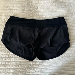 Black Lululemon shorts